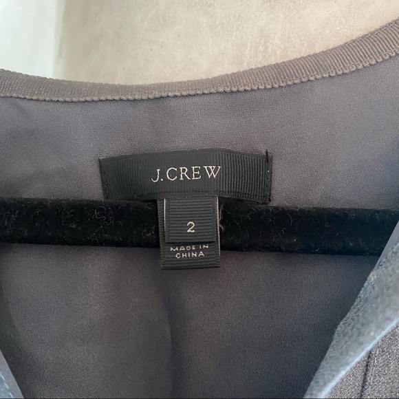 100% Wool Grey Pleated Dress - Picture 9 of 13